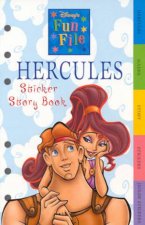 Disney Fun File Hercules Sticker Story Book