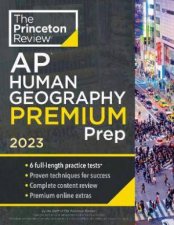 Princeton Review AP Human Geography Premium Prep 2023