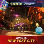 Sonic vs New Yoke City