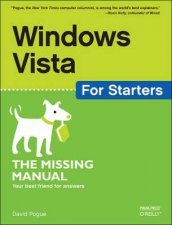 Windows Vista For Starters The Missing Manual