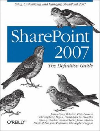 SharePoint 2007 by Robert A. Tidrow