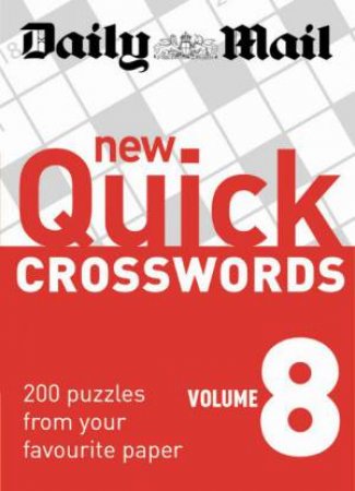 New Quick Crosswords, Vol 8 by Various