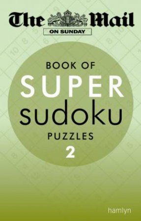 Book of Super Sudoku Puzzles 2 by on Sunday Mail