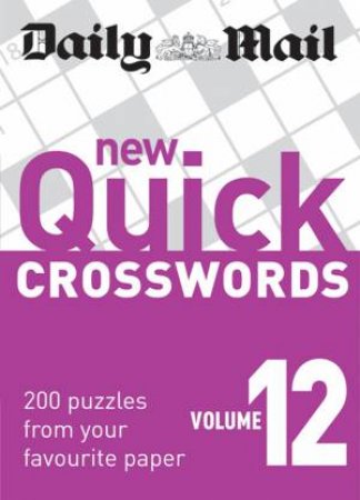 New Quick Crosswords  12 by Various