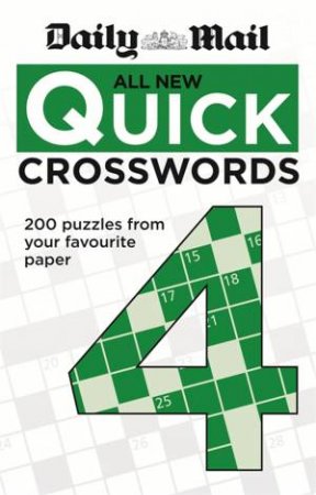 Daily Mail: All New Quick Crosswords 4 by Mail Daily