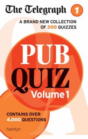 The Telegraph: Pub Quiz: Volume 1 by Various