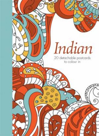 Indian: 20 Detachable Postcards To Colour In by Various