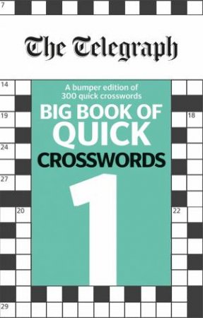 The Telegraph Big Book of Quick Crosswords 1 by Various