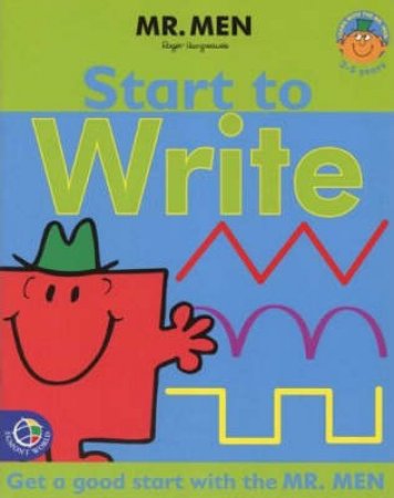 Start To Write: Mr Men Learning by Roger Hargreaves