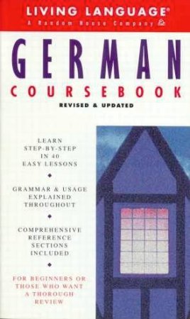 Living Language: German Coursebook by Martin