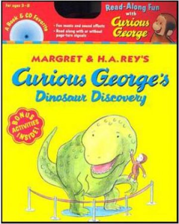 Curious George's Dinosaur Discovery Book and Cd by HINES ANNA