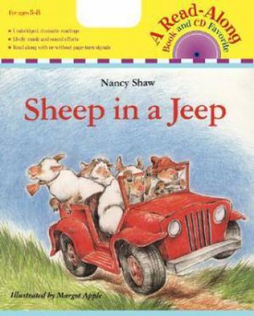 Sheep in a Jeep Book & Cd by SHAW NANCY