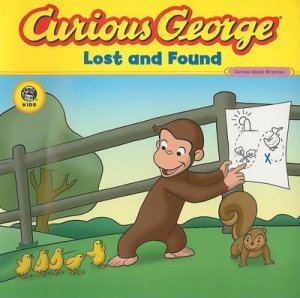 Curious George Lost and Found Cg Tv 8x8 by REY H.A.