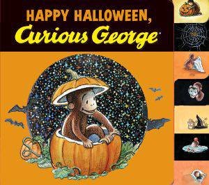 Happy Halloween, Curious George Tabbed Board Book by REY H.A.