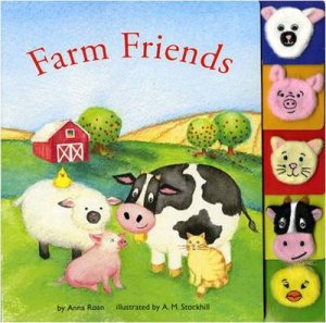 Farm Friends Novelty Board Book by ROAN ANNA