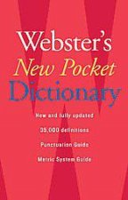 Websters New Pocket Dictionary