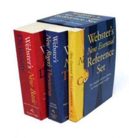 Webster's New Essential Reference Set by WEBSTER'S NEW DICTIONARIES EDITORS OF