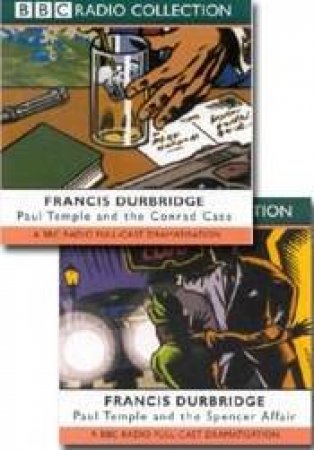 BBC Radio Collection: Paul Temple Mysteries: The Spencer Affair / The Conrad Case - Cassette by Francis Durbridge