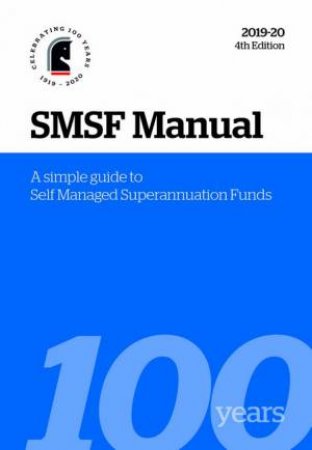 SMSF Manual 2019-20 by Various