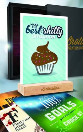 Brotivation (Card Deck & Stand) by James Kerley