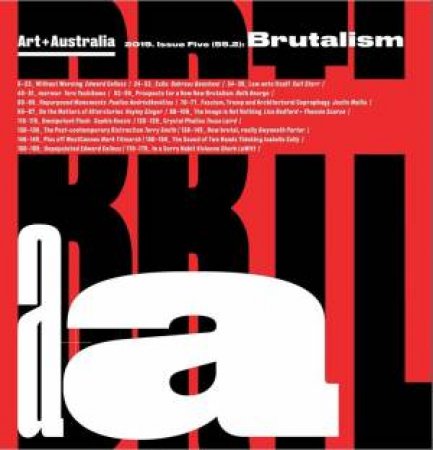 Art + Australia Issue Five (55. 2): Brutalism by Edward Colless