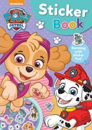 Paw Patrol Pink Sticker Activity Book by Various