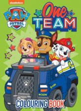 Paw Patrol One Team Colouring Book