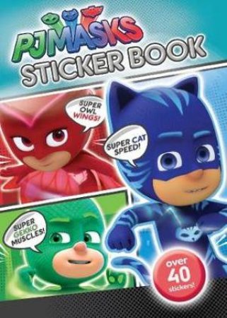 Pj Masks Sticker Book by Various