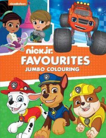 Nick Jr Favourites Jumbo Colouring Book (Boy) by Various