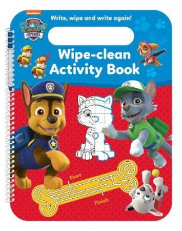 Paw Patrol: Wipe-Clean Activity Book by Various