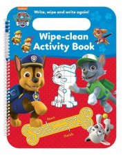 Paw Patrol WipeClean Activity Book