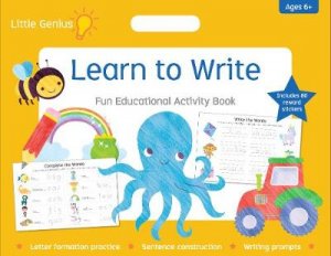 Little Genius Mega Pad Learn to Write by Various