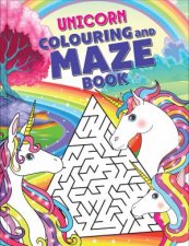 Unicorn Colouring And Maze Book