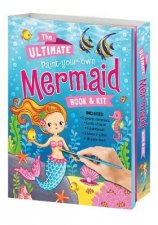 The Ultimate Paint Your Own Mermaid Book And Kit