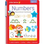 Little Genius Write  Wipe BindUp Workbooks Numbers