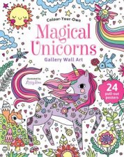 Colour Your Own Magical Unicorns Gallery Wall Art