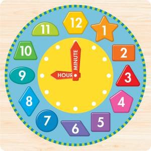 Whiz Kids Tell The Time Wooden Puzzle by Various