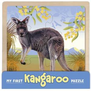 My First Wooden Jigsaw: Kangaroo by Various