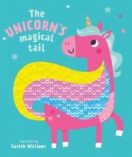 The Unicorns Magical Tail Sequins Book