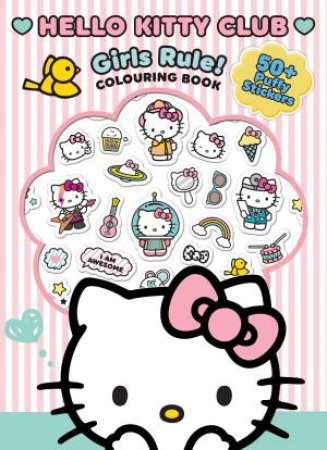 Hello Kitty Colouring Book With Puffy Stickers by Various