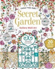 Colour Your Own Secret Garden Gallery Wall Art