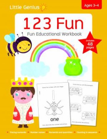 Little Genius Learning Workbook: 123 Fun by Various