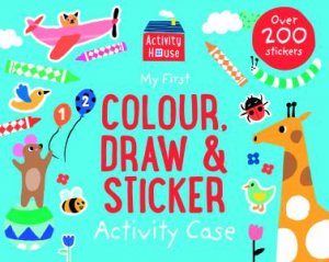 Activity House: Colour, Draw & Sticker Activity Case by Various