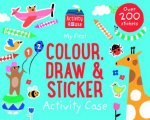 Activity House Colour Draw  Sticker Activity Case