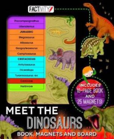 Magnetic Folder - Meet The Dinosaurs Factivity by Various