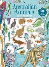 Australian Animals  Puffy Sticker Colouring  Activity Book