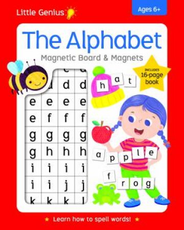 Little Genius Magnetic Board & Magnets: The Alphabet by Various