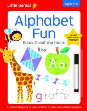 Little Genius Write  Wipe Workbook Alphabet Fun