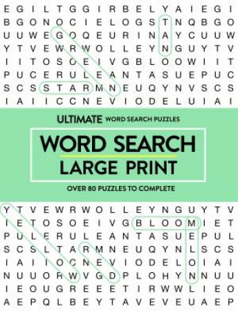 Ultimate Word Search Large Print by Various