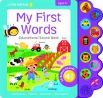 Little Genius Educational Sound Book My First Words